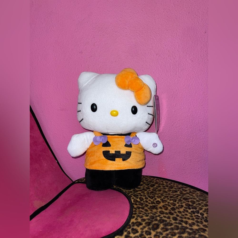 Hello Kitty Halloween Pumpkin Side Stepper